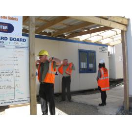 Library, Auckland campus. Library Extension, construction, March 2009