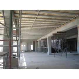 Library, Auckland campus. Library Extension, construction, March 2009