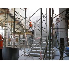 Library, Auckland campus. Library Extension, construction, March 2009