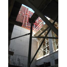 Library, Auckland campus. Library Extension, construction, March 2009