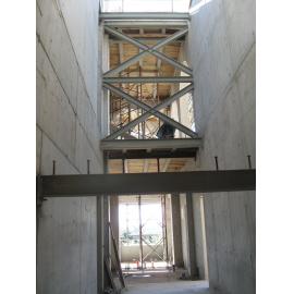 Library, Auckland campus. Library Extension, construction, March 2009