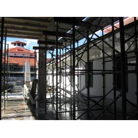 Library, Auckland campus. Library Extension, construction, March 2009