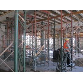 Library, Auckland campus. Library Extension, construction, March 2009