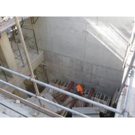 Library, Auckland campus. Library Extension, construction, March 2009