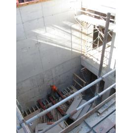 Library, Auckland campus. Library Extension, construction, March 2009