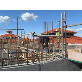 Library, Auckland campus. Library Extension, construction, March 2009