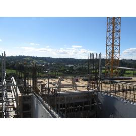 Library, Auckland campus. Library Extension, construction, March 2009