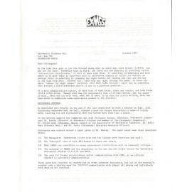 EXMSS Newsletter, October 1977