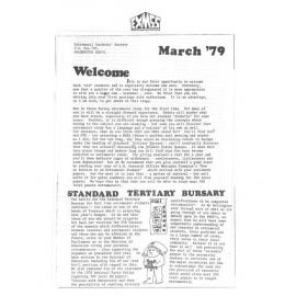 EXMSS Newsletter, March 1979