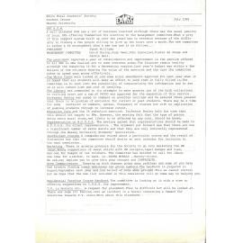 EXMSS Newsletter, July 1982