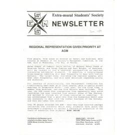 EXMSS Newsletter, June 1989