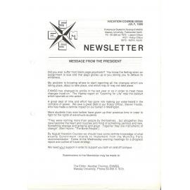 EXMSS Newsletter, July 1989