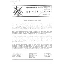 EXMSS Newsletter, December 1989