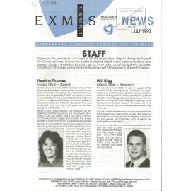 EXMSS Newsletter, July 1990