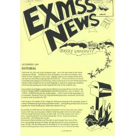 EXMSS Newsletter, December 1991