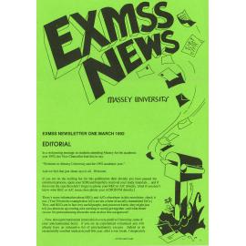 EXMSS Newsletter, March 1992