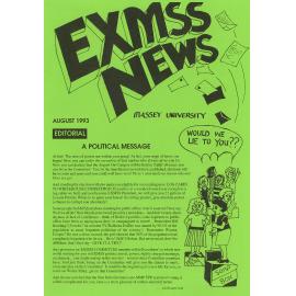 EXMSS Newsletter, August 1993