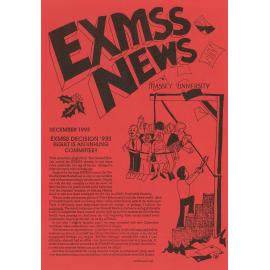 EXMSS Newsletter, December 1993