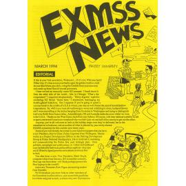 EXMSS Newsletter, March 1994