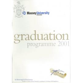 Graduation Programme, 2001-04-05 to 2001-04-06, Auckland