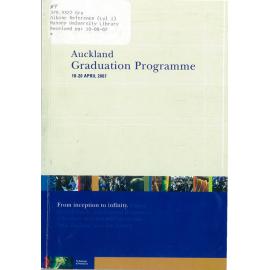 Graduation Programme, 2007-04-18 to 2007-04-20, Auckland