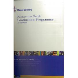 Graduation Programme, 2007-05-14 to 2007-05-18, Palmerston North