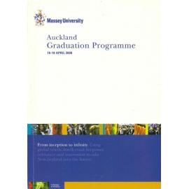 Graduation Programme, 2008-04-15 to 2008-04-17, Auckland