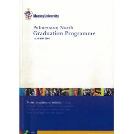 Graduation Programme, 2008-05-12 to 2008-05-16, Palmerston North
