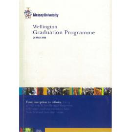 Graduation Programme, 2008-05-28, Wellington