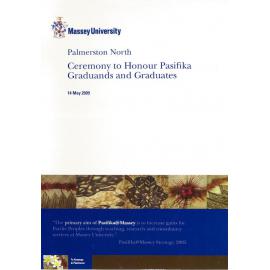 Graduation Programme, 2009-05-14, Palmerston North, Pasifika graduates and diplomates