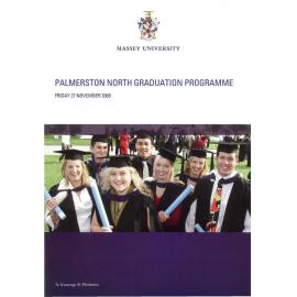 Graduation Programme, 2009-11-27, Palmerston North
