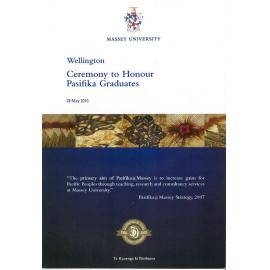 Graduation Programme, 2010-05-28, Wellington, Pasifika graduates and diplomates