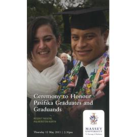 Graduation Programme, 2011-05-12, Palmerston North, Pasifika graduates and diplomates