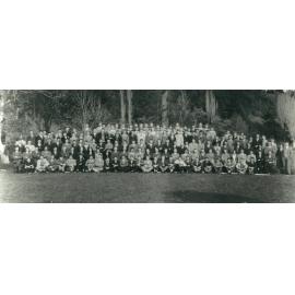 Massey Agricultural College staff and students, 1930