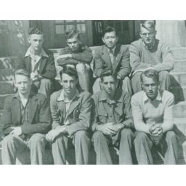 Massey Agricultural College. Second-year degree students, 1951