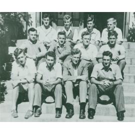 Massey Agricultural College. Third-year degree students, 1951