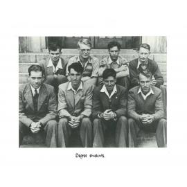 Massey Agricultural College. Second-year degree students, circa 1952