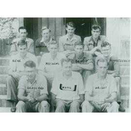Massey Agricultural College. Degree students, 1958