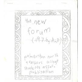 The New Forum, 1976-05