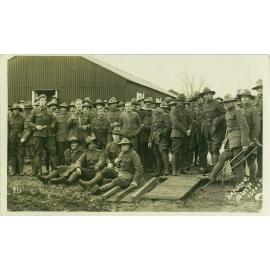 Unknown Kiwi troops in the U.K., WWI