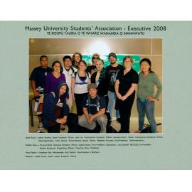 Massey University Students' Association Executive, 2008