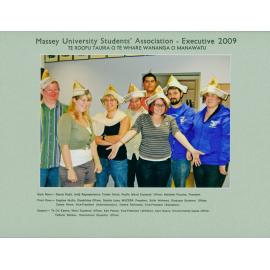 Massey University Students' Association Executive, 2009