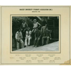 Massey University Students' Association Executive, 1978