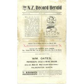 The N.Z. Record Herald. v. 4, no. 31, Februaury 1911