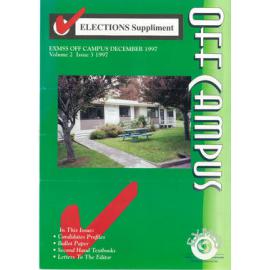 Off Campus, 2(3), 1997-12 - Elections Suppliment