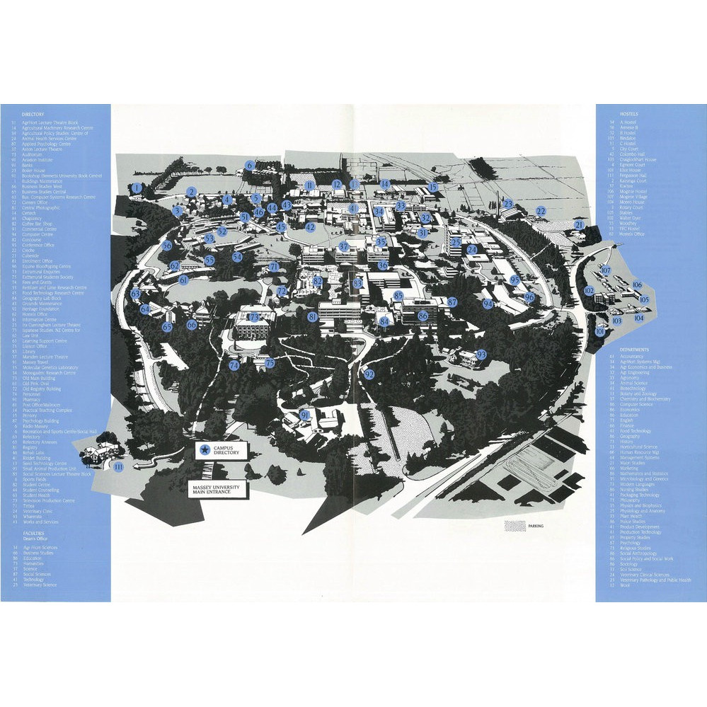 Massey University Campus Maps