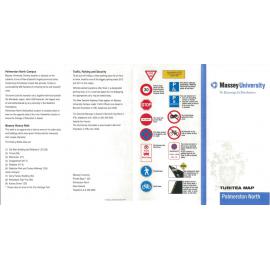 Campus Map, Massey University, Palmerston North, Turitea 2000