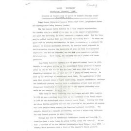 Honorary doctorate citation, Ronald Alan Candy, 1968