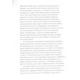 Honorary doctorate citation, Leslie Walter Gandar, 1977