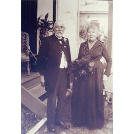Frank William Garner and Elizabeth Garner, February 1921